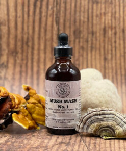 MUSH MASH turkey tail lion's mane reishi dual extract tincture
