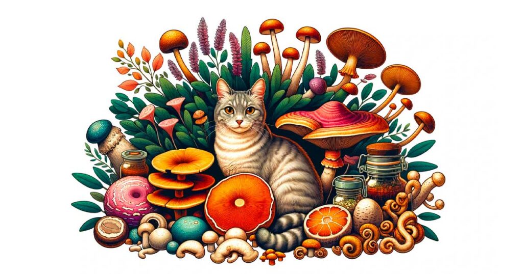 Medicinal Mushrooms and Cats